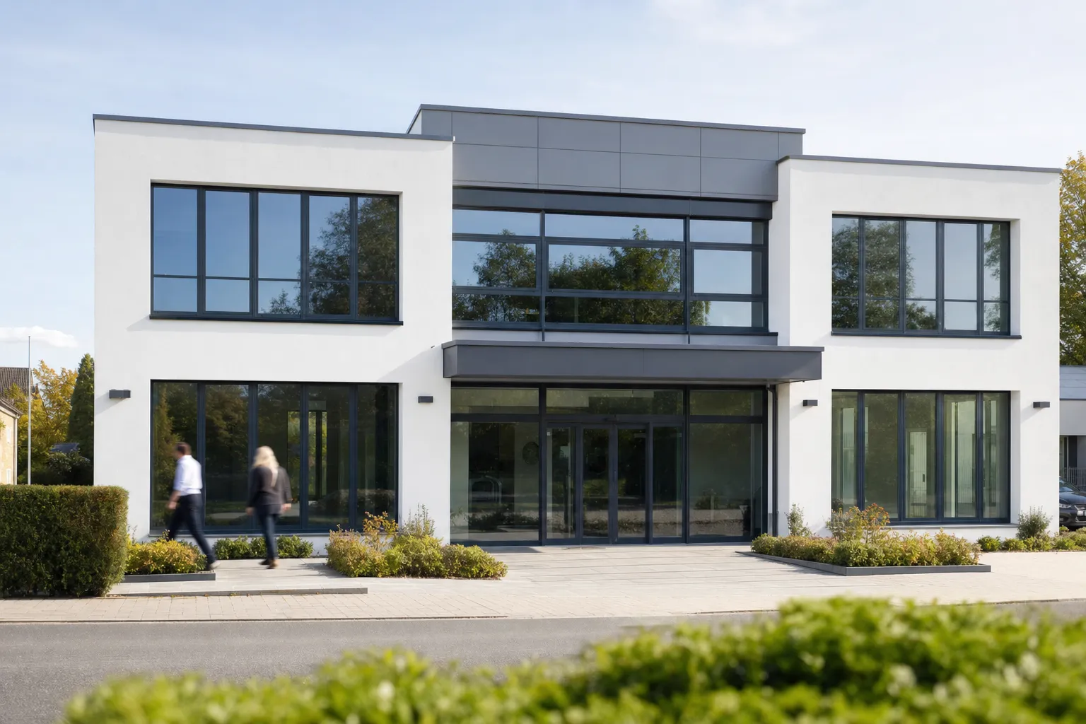 Geschäftsgebäude — Gewerbekunden und Betriebe